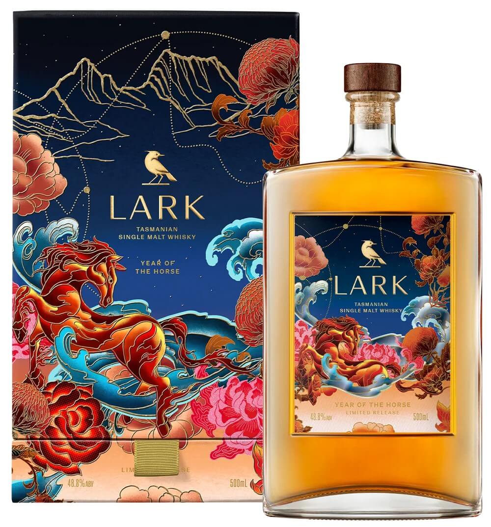 LARK YEAR OF THE HORSE ウイスキー 500ml Lark Distillery Whisky Year of the Horse CNY 500mL | Liberty Liquors
