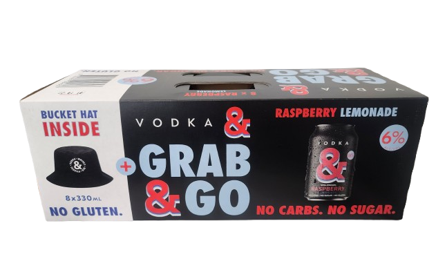 Raspberry Lemonade 6% 8 Pack