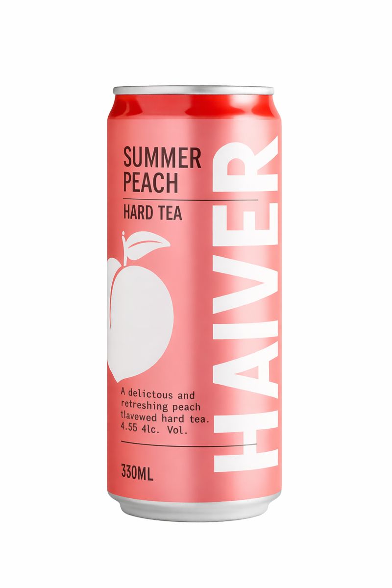 Haiver Summer Peach Hard Tea 4pk