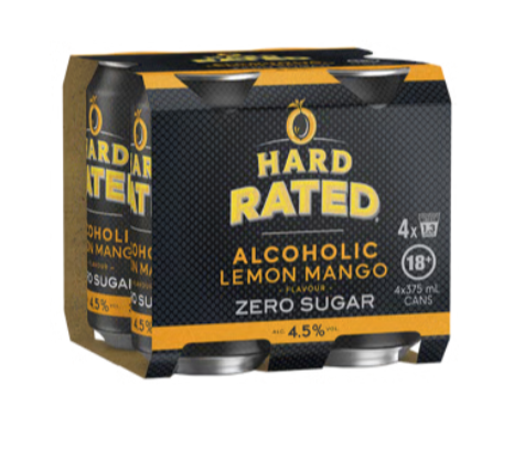 Zero Sugar Lemon Mango 4 pack